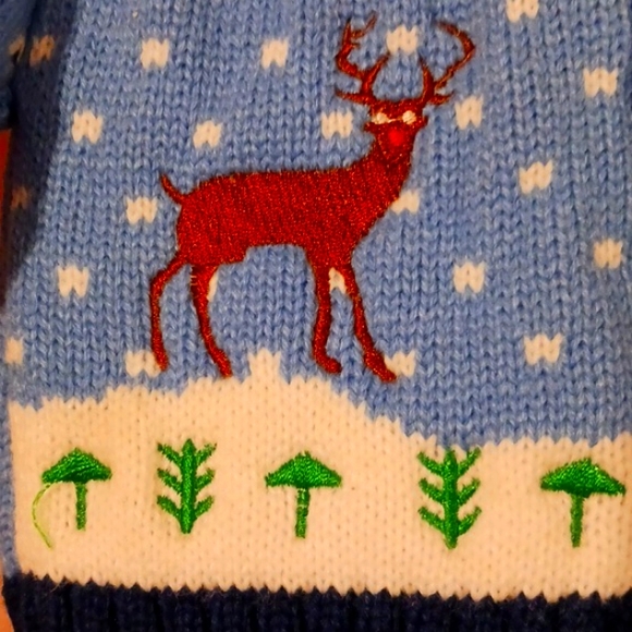 New Uncle Bob's Straight Out Of The Attic Ugly Sweater Collection Wine Cover 🍷 - Picture 5 of 9